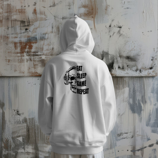 Eat Sleep Game Repeat Hoodie