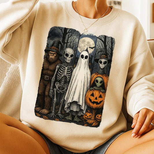 Long sleeve crewneck sweatshirt