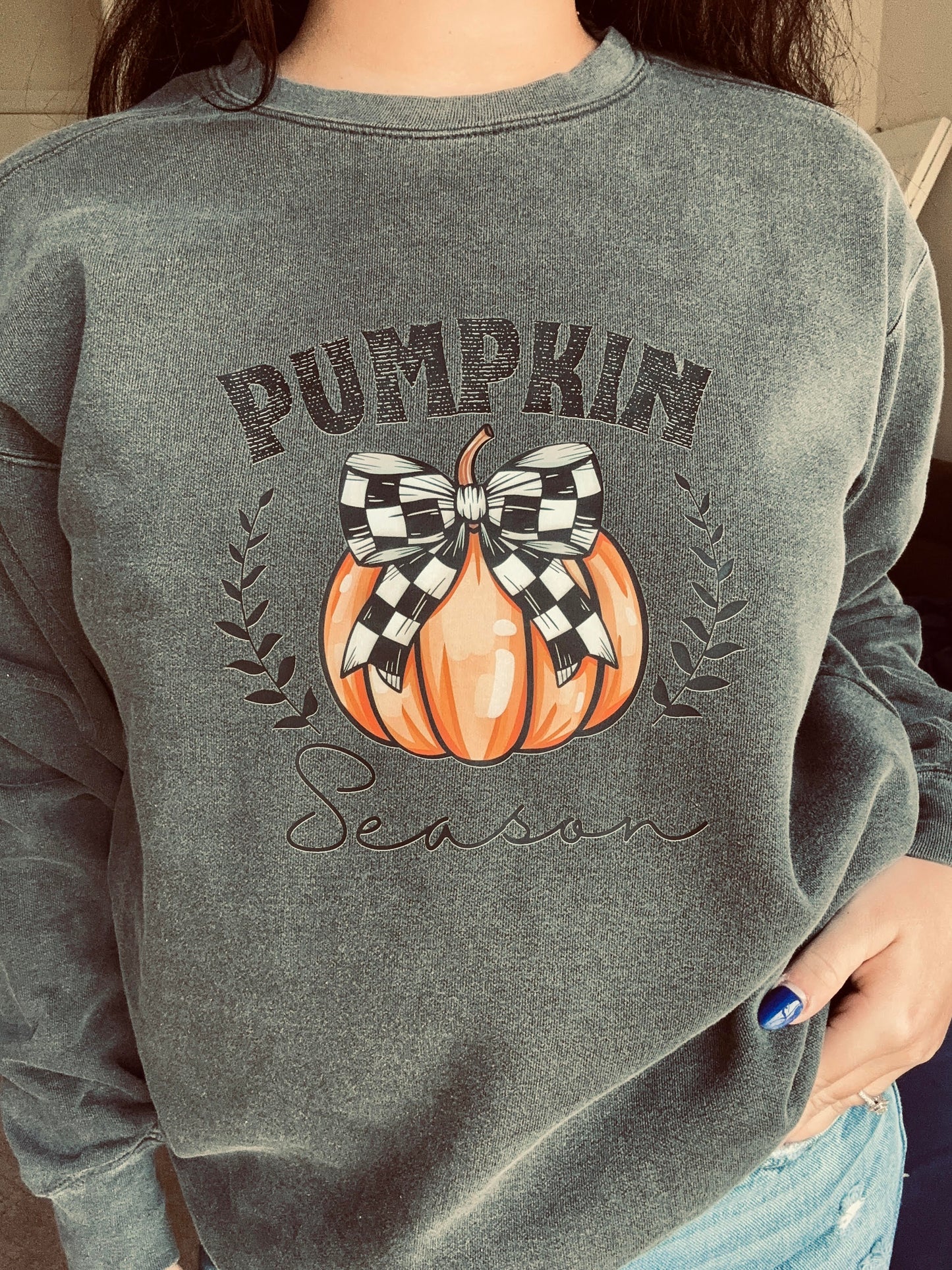 Pumpkin Season Sweat Shirt